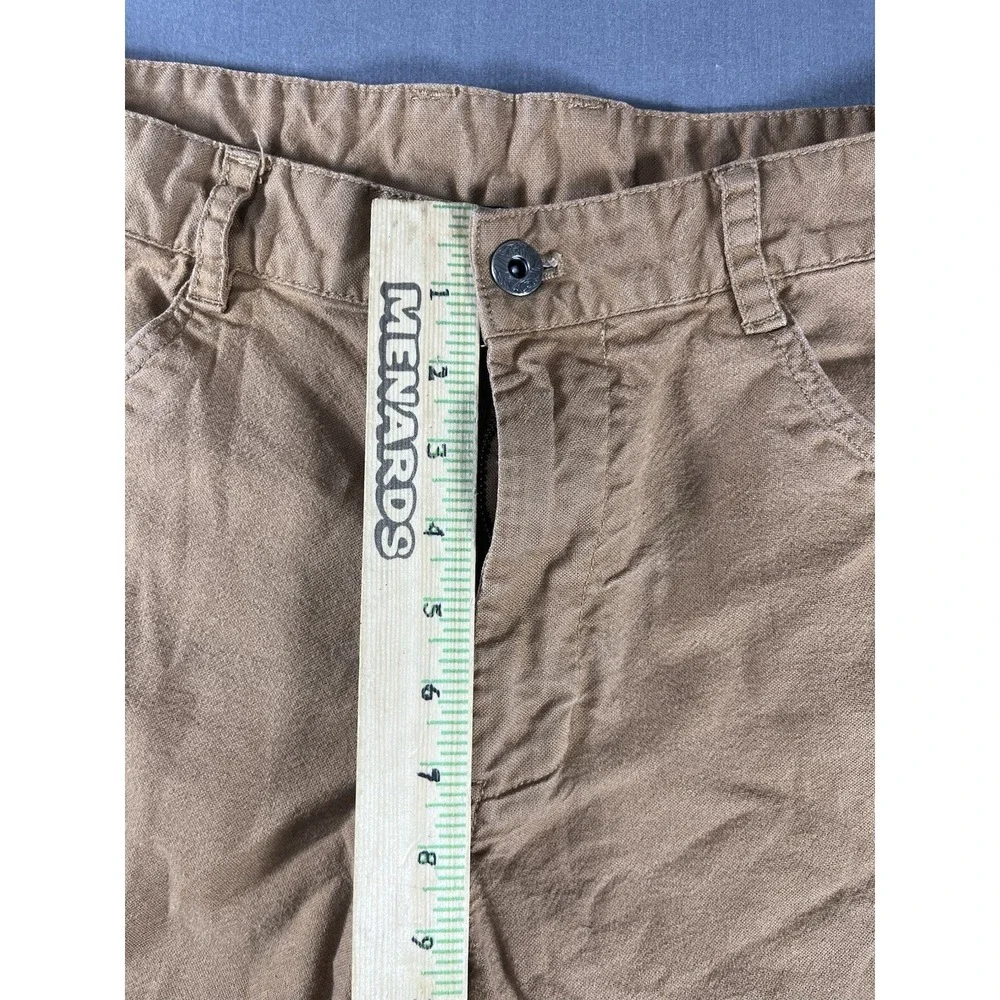 The North Face Canvas Cargo Hiking Shorts  Men's 38 Khaki Brown
